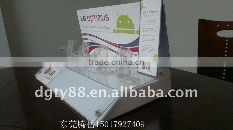 2011 New Design LG phone Acrylic display stand