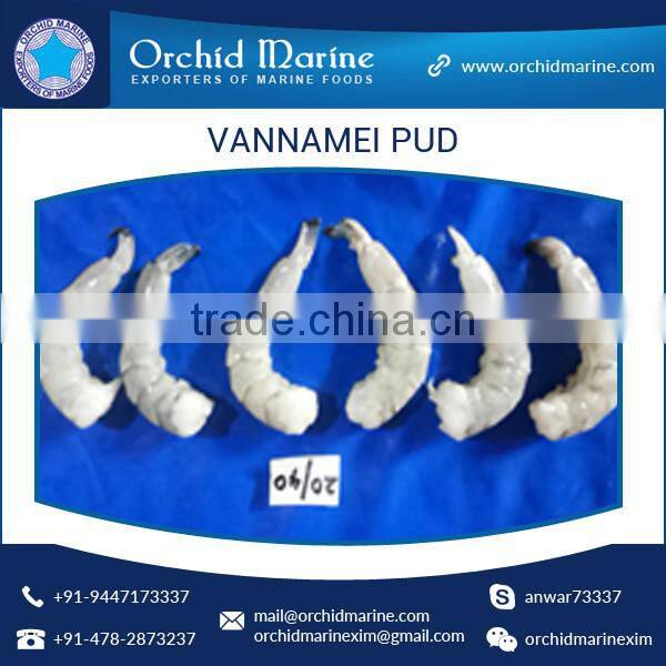 Pure and Fresh Frozen Vannamei PUD Shrimp for Various Food Dishes