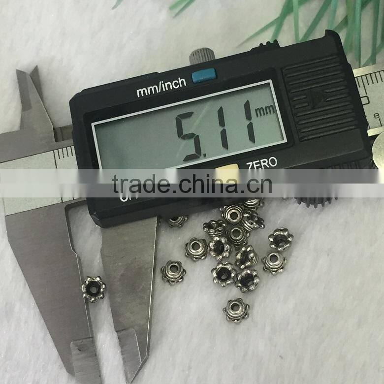 wholesale 5mm alloy jewellery findings components