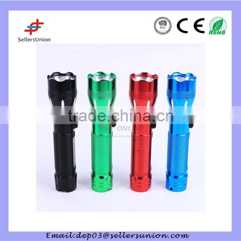 Mini Flash Light Aluminum Alloy Portable Led Torch Flashlight With Gift Box