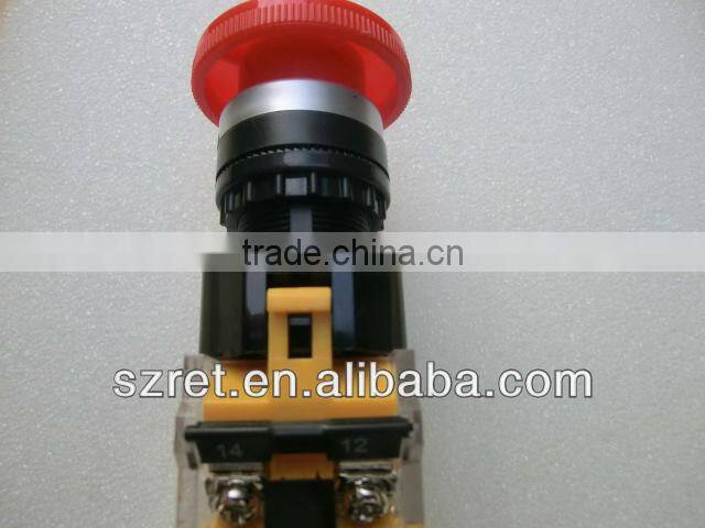 co2 laser cutter and engraver mushroom switch push button