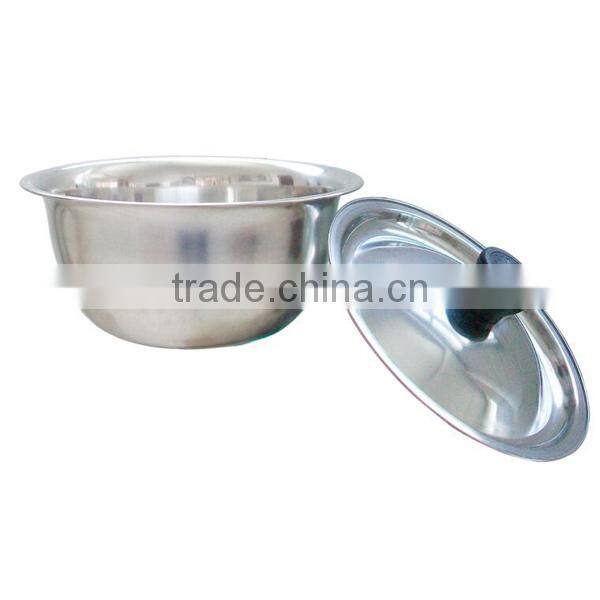 HR Stainless Steel Oil Basin With Lid