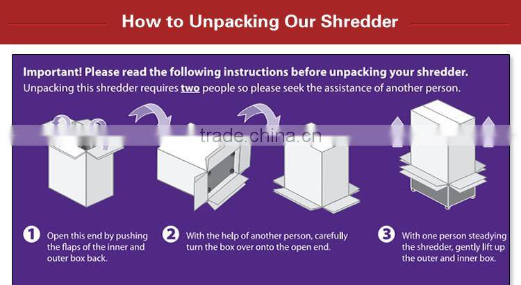 JP-6215CD Best Seller office paper shredder cheapest Cross Cut A4