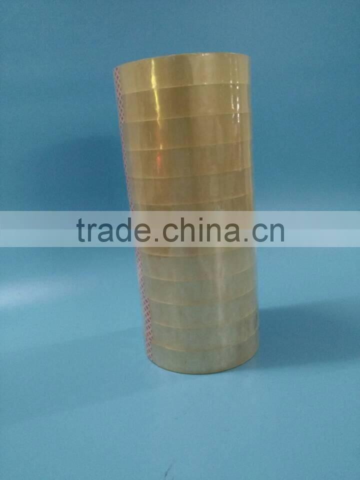 wholesale popular super quality Transparent bopp packing adhesive tape for carton sealing