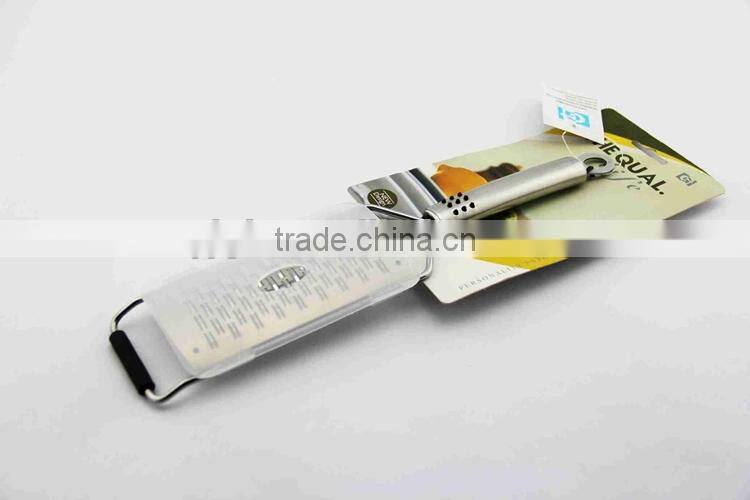 Hot Sale FDA Standard Brand stianless steel 12inch Spice Grater with cover