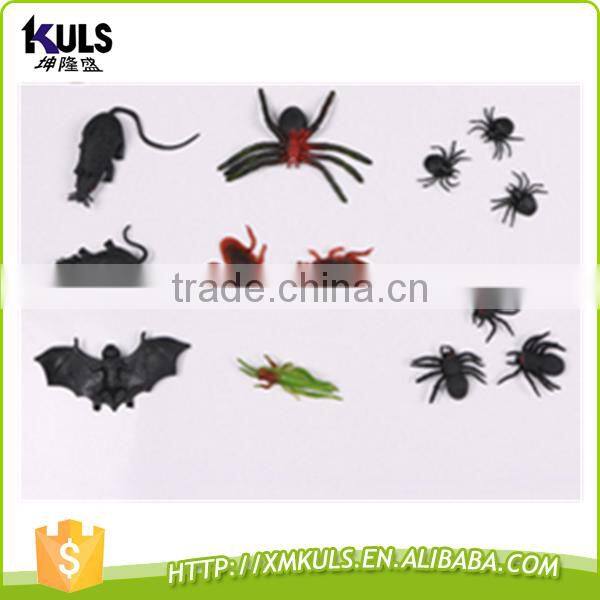 Black plastic bat a Halloween party decoration plastic insect toy