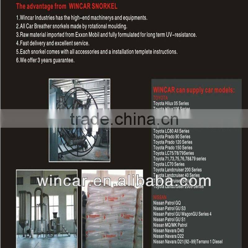 Snorkel 4X4 for PAJERO-MONTERO 3 / NM 00-06