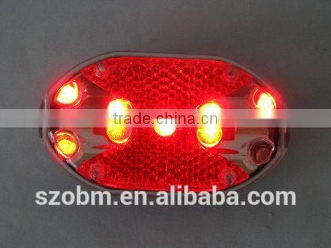 Hot- selling LED light for bike, Bicycle Rear Brake Light 7-mode 9*LED Bicycle Tail Light