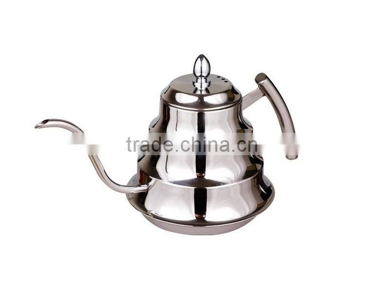 newest pour over drip1.2L coffee kettle/stainles steel moroccan teapot tea kettle