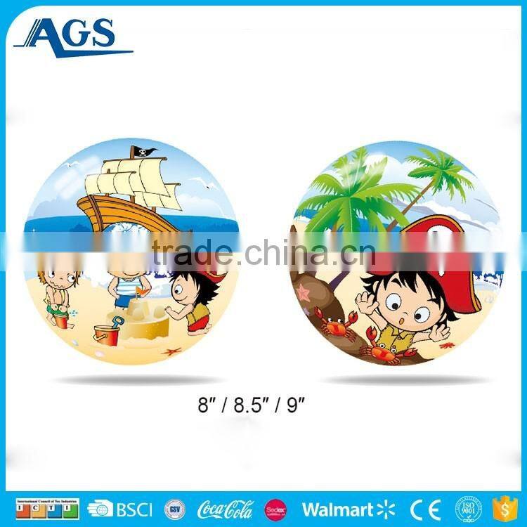 2016 Hot sale colorful fruit design inflatable pvc toy ball