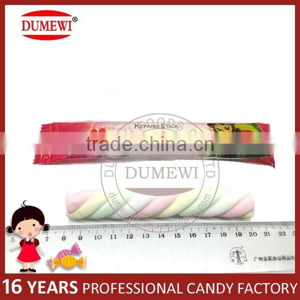7g HALAL Colorful Fruit Flavor Twist Marshmallow