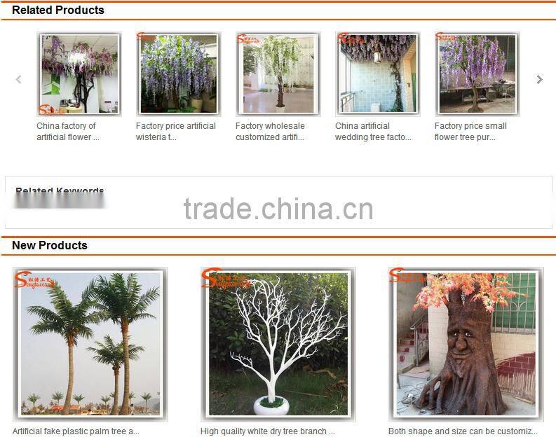 Wholesale decoration artificial wisteria flowers tree decoration tree