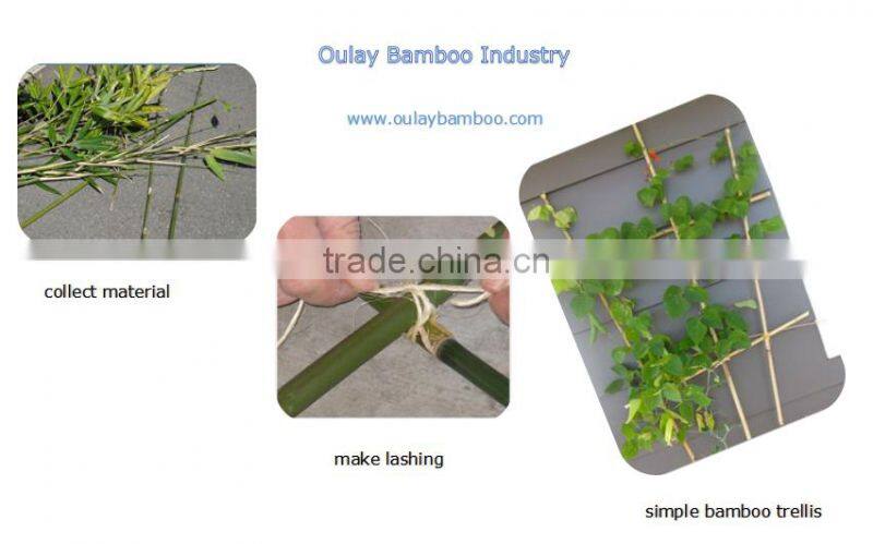 Folding Artificial Bamboo Trellis For flowers Arrangement