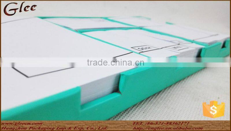 High-quality paper memo box/sticker note kit set for promotion