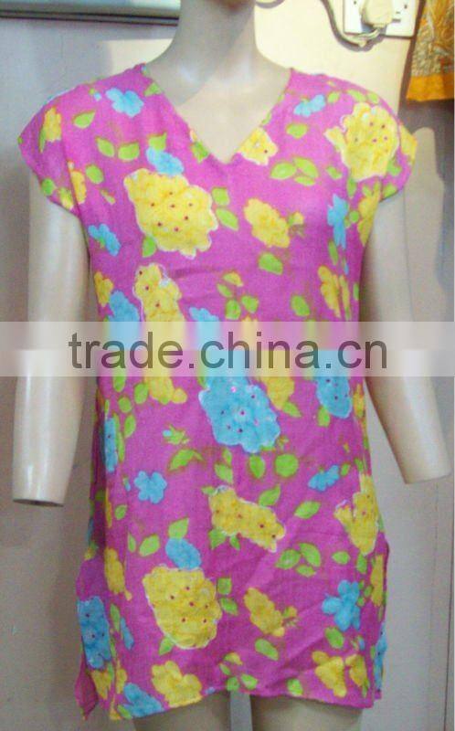 Printed tunic