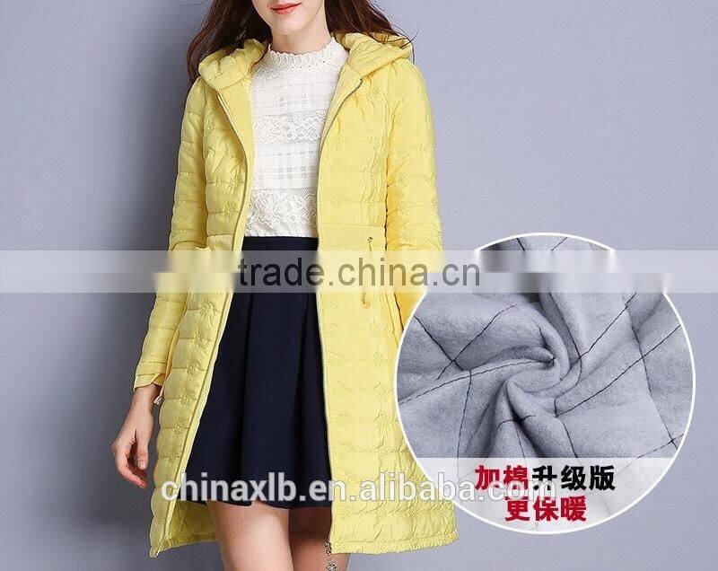 Elegant winter fashion collar wool coat for woman