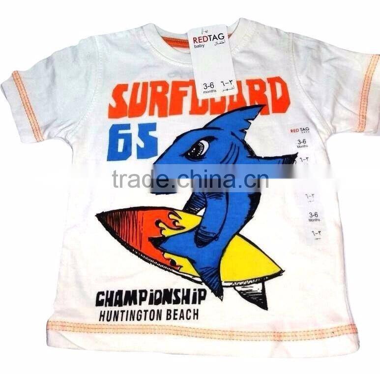 Childrens T-Shirts (Garment Stock lots / Apparel Stock / stocklots / Garment Apparel from India)