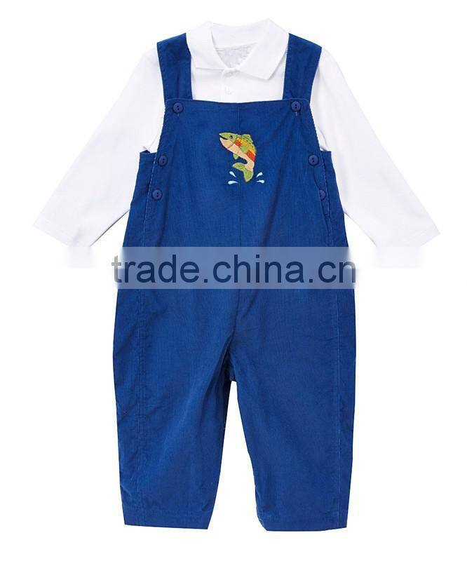 spring autumn baby girl or boy clothes cotton boutique suspender trousers baby boys girls clothes sets infant clothing set