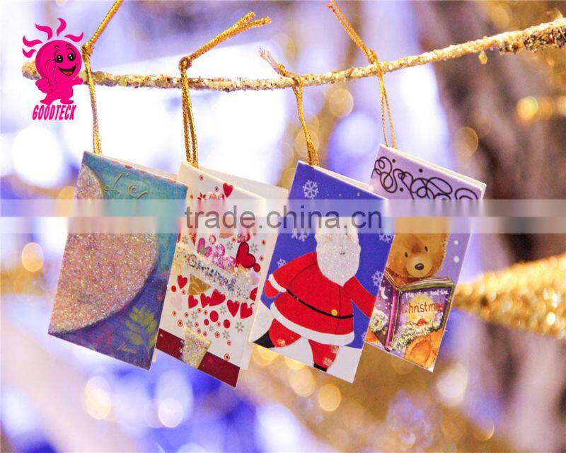 Hot sale 2015Christmas card with Christmas characters