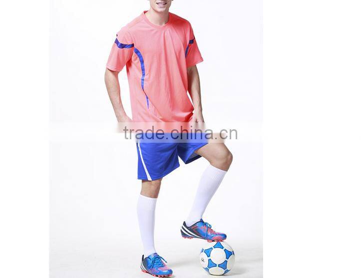 Brief Full sports men soccer uniform team&design your own soccer jersey 2016