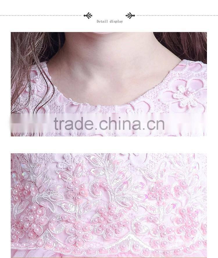 NEW Princess Flower Girl Dress Appliques Wedding Prom Ball Gowns Birthday Communion Kids TuTu Dress