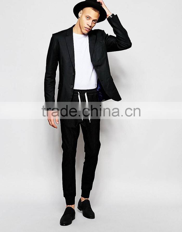 Custom man tapered joggers in slim fit with tapered ankle wholesale