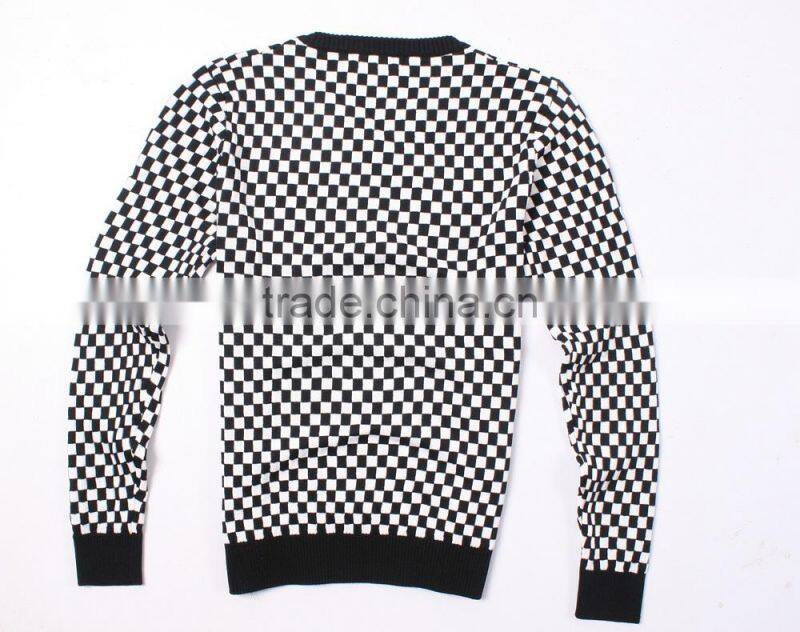 Cotton V Neck Pullover Sweater Knitting Pattern