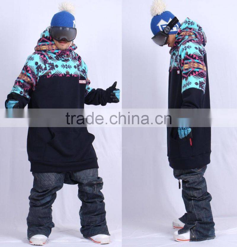 New arrival December long tall hoodie ski snowboard