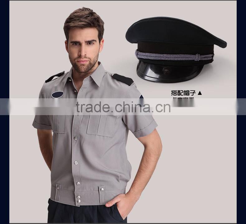 Juqian China Quality Custom Uniform Product Type and OEM Service Supply Mens Security Guards Uniform Shirts