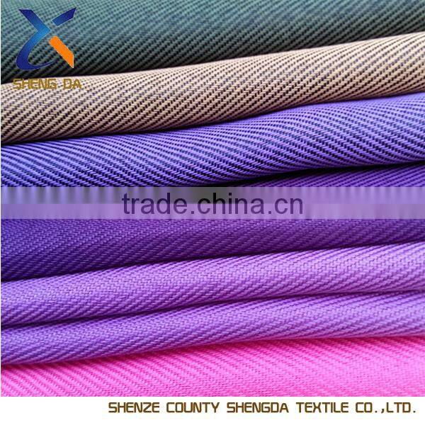Poly Cotton Blended Fabric (T/C, CVC 100% Cotton) Twill Fabric for Workwear