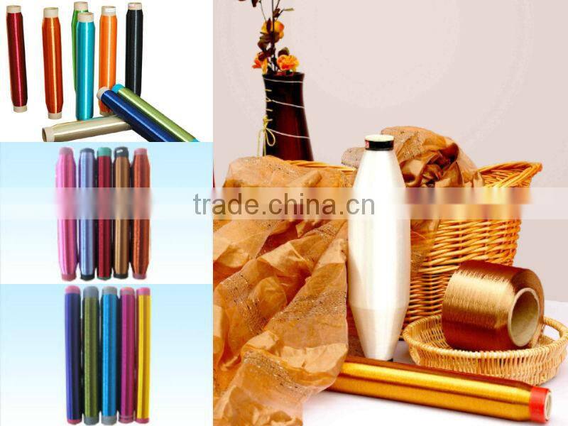 bright polyester nomo yarn