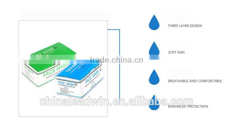 China Suppliers 2016 Hot Sale Non-woven Face Medical Mask