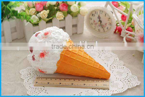 Hot selling big ice cream kawaii toys squishy slow rising