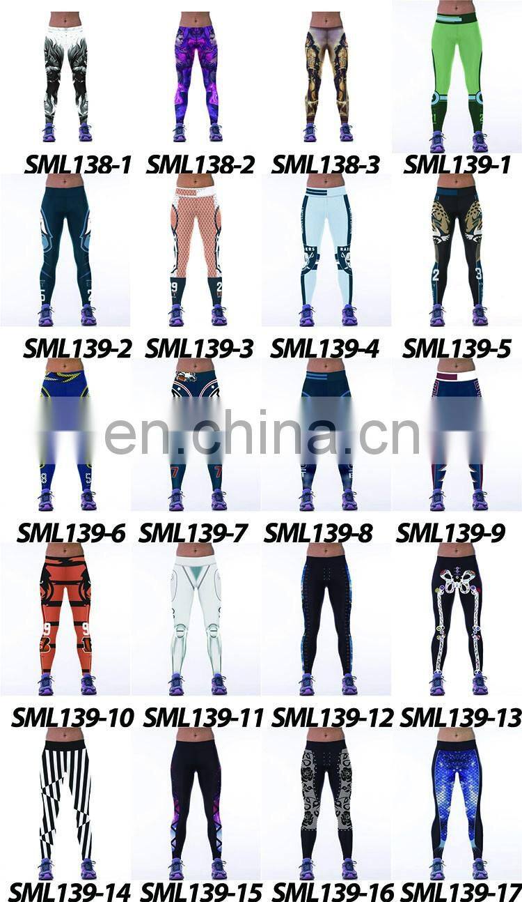 Printing Custom Sport Clothing And Pants Yoga Leggings