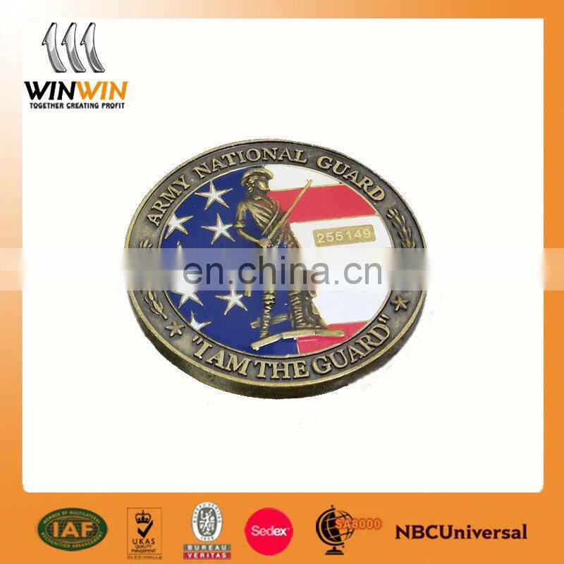 Factory price matte plated gold numismatic coins old coins