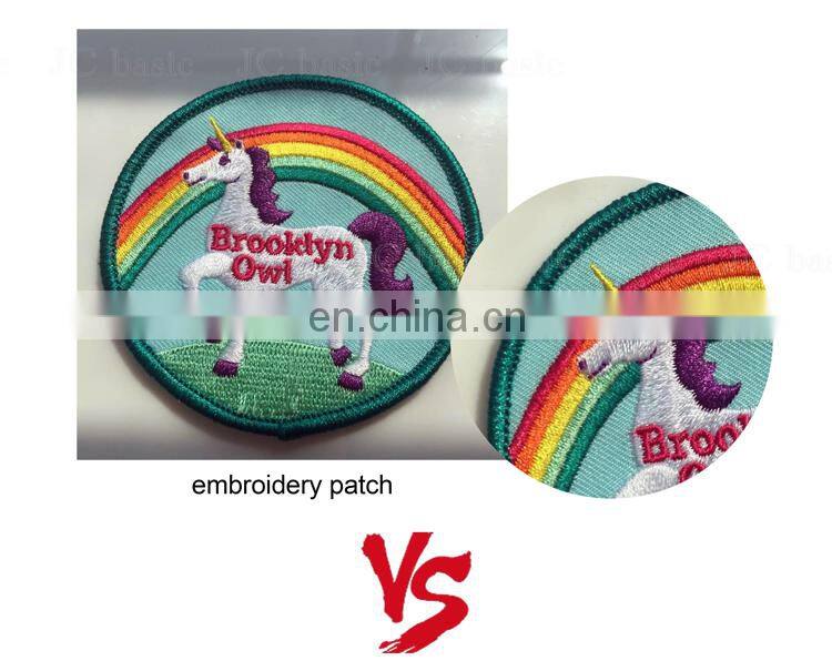 Fashion Style Rubber Patch custom 3d soft pvc rubber logo patch