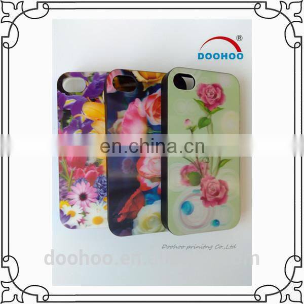 Factory supply attractive lenticular 3D phone case for iphone case for various phones