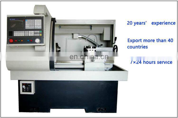 CK6132 China company High precision small 2 axis cnc lathe machine