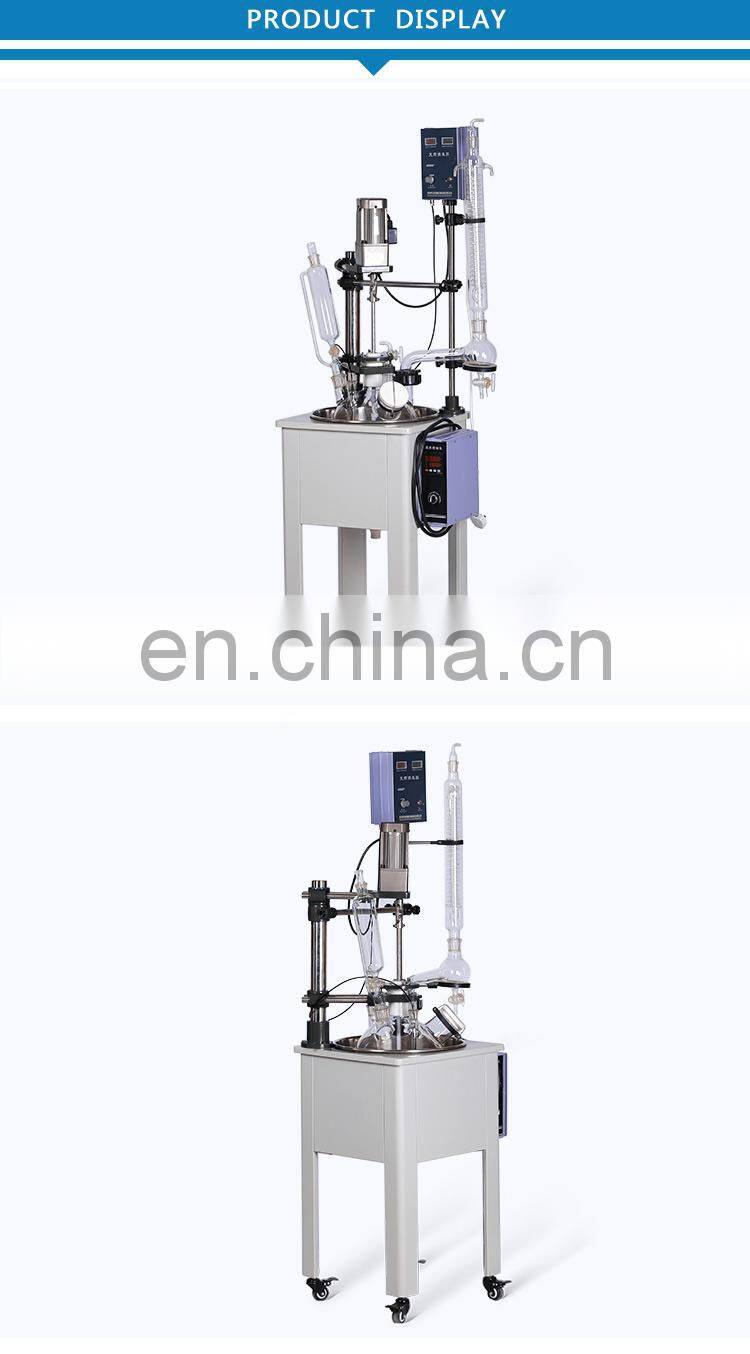 High Grade Lab Single Deck Chemical Glass Reactor