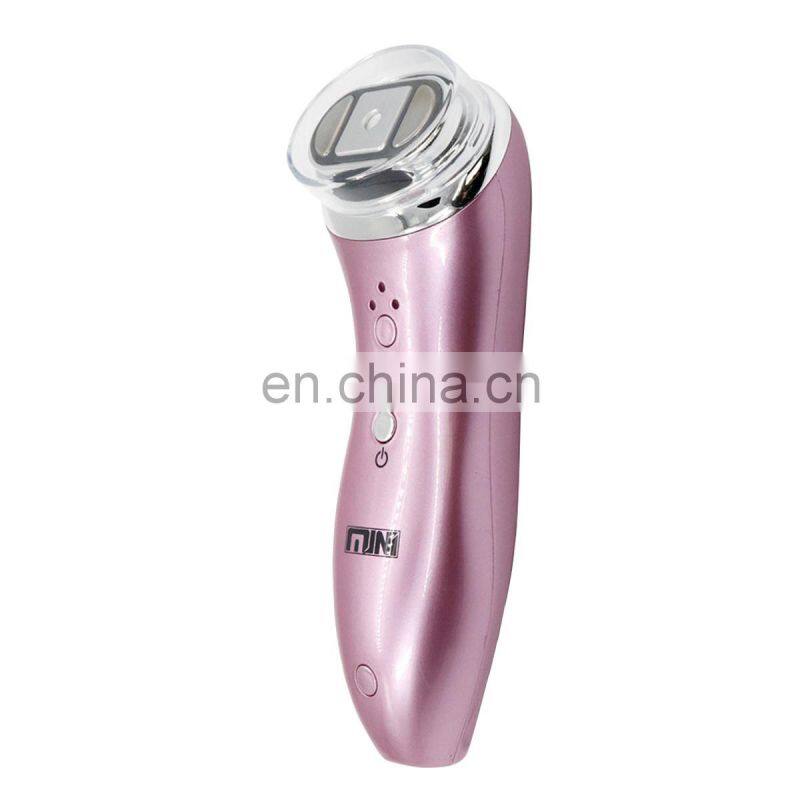 Mini HIFU Facial Machine RF Face Lifting LED Skin Rejuvenation Ultrasonic Device Effects Facial Skin Care Machine
