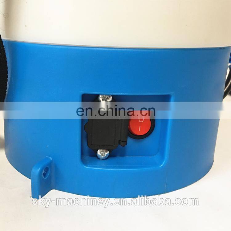 New coming shoulder pressure garden sprayer 10lt battery powered