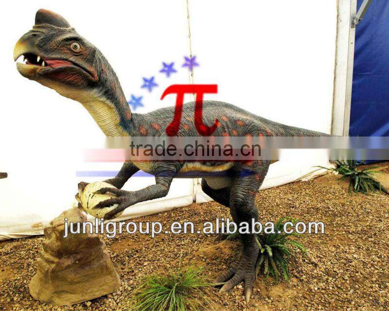 JLDE-0166 amusement park life size animatronic dinosaur egg