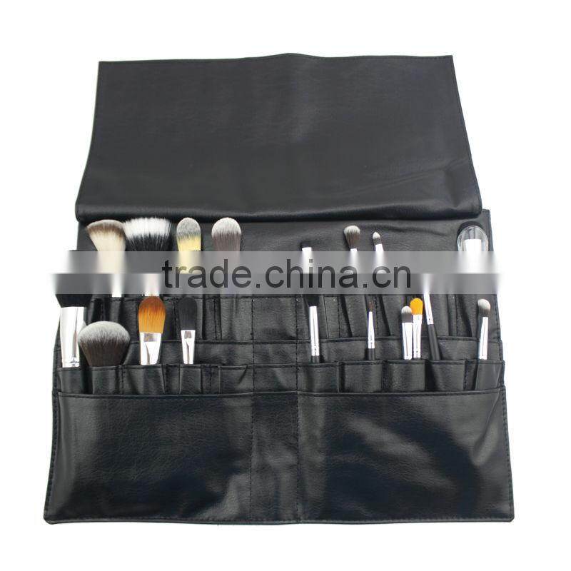 Professional cosmetic makeup brush belt