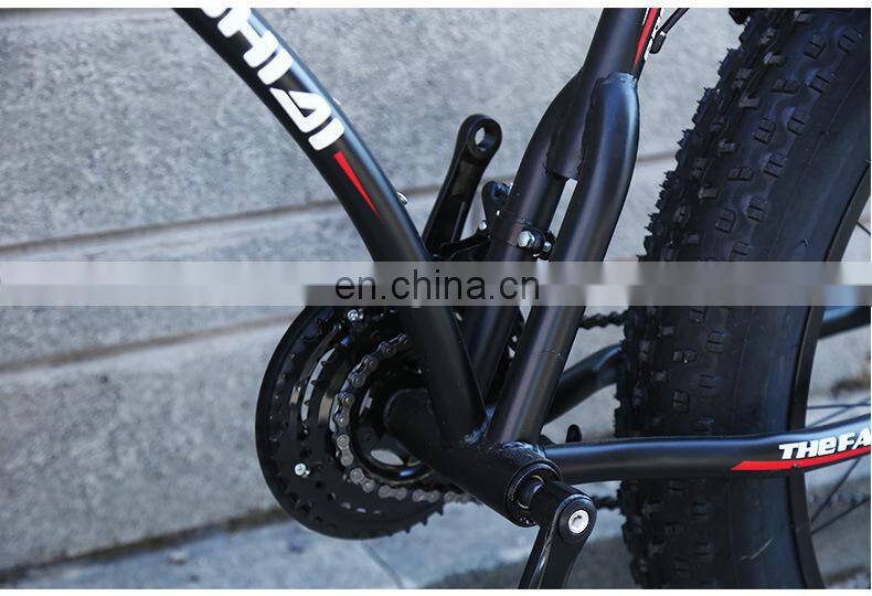 Cheap and best 26 inch 21 speed fat tire Mountain Bike with disc brake