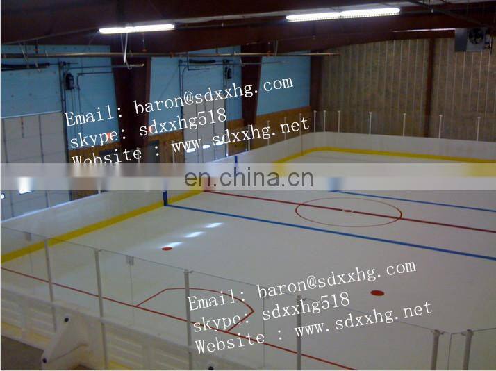 Polyethylene sheet synthetic ice rink barrier/synthetic ice rink/ice skating rinks