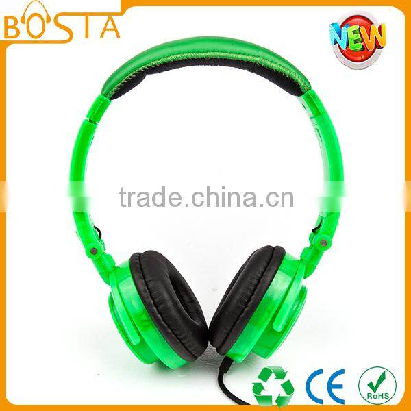 Green frog high sensitivity factory price headphone