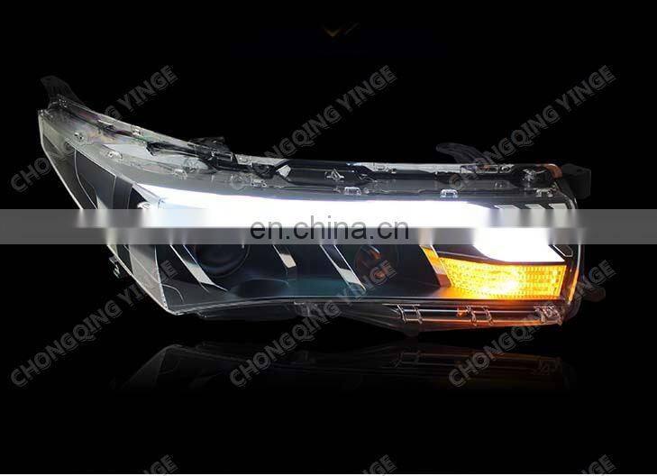 APW Special For Corolla High Power Stirp DRL Modified Led Headlamp for Toyota Corolla 2014,2015,2016