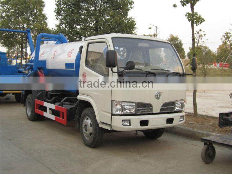 Dongfeng 4000liter vacuum cleaning truck