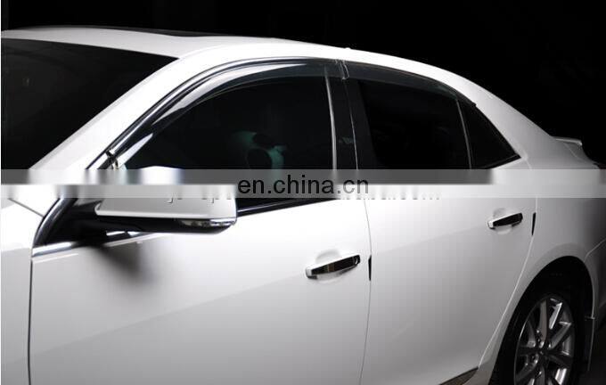PC Auto Car Wind Deflector Vent Rain Guard for CHEVROLET MALIBU 2012-20144pcs/set