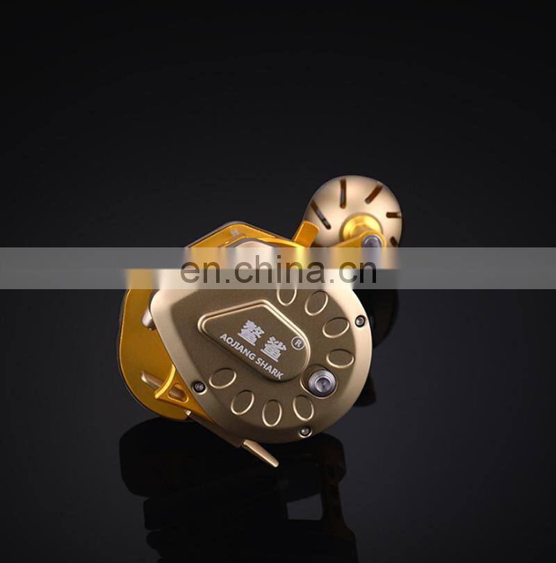 13+2 Stainless Steel Bearings 30kg Big Drag Drum Full Metal Fancy Jigging Trolling Boat fishing jig reels